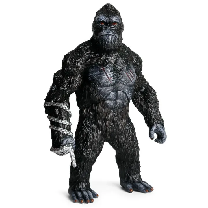Large Mountain Gorilla King Kong Toys Realistic Hand Painted Gorilla