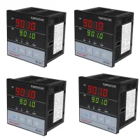 4X MC901 Digital Waterproof Temperature Controller K Type PT100 Sensor Input Relay Output