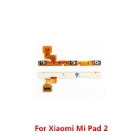 【✴COD✴】 chenqu51584 สำหรับ Xiaomi Mi Pad 2 Pad2ปริมาณพลังงานคีย์ด้านข้างปุ่มบนสวิตช์ปิดสายเคเบิลงอได้อะไหล่ริบบิ้นสำหรับเปลี่ยน