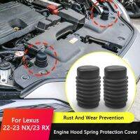 ：》“{： QHCP Car Engine Hood Spring Protective Cover 1Pair Modified Automotive Interior Protection Casing For Lexus 2022-2023 NX 2023 RX