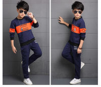 Childrens Clothes Sets Spring Autumn 2Pc Suits New Kids Suits for Boys and Girls Long Sleeve Shirt+pan Sports Suits 3-12 Ages