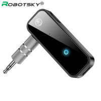 Bluetooth 5.0 Receiver Transmitter 2 in 1 Wireless Adapter 3.5mm Jack For Car Music Audio Aux Headphone Handsfree