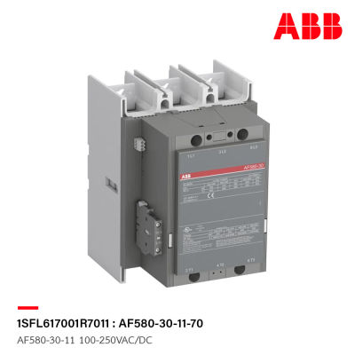 ABB : AF580-30-11 100-250VAC/DC Contactor รหัส AF580-30-11-70 : 1SFL617001R7011 เอบีบี