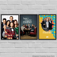 Celebrity Wall Art Poster - How I Met Your Mother TV Series ภาพพิมพ์ผ้าใบสำหรับตกแต่งบ้าน0921