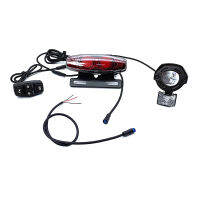 Ebike Electric Bicycle Light Set 24V 36V 48V 60V BAFANG KUNTENG JULET Steering ke Light