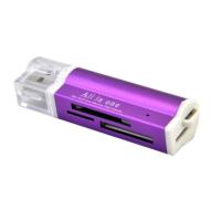 [HOT HAIXWLXKWW 589] อะแดปเตอร์เครื่องอ่านการ์ดหน่วยความจำ USB 2.0ทั้งหมด1ตัวสำหรับ SDHC PRO DUO