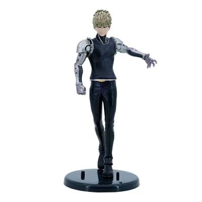 ZZOOI One Punch Man Anime Figure 20CM Genos Demon Cyborg Genos GK PVC Action Figurine Model Statue Collection Doll Toys Gift