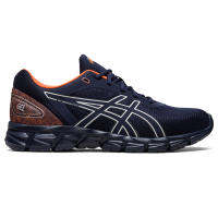 ASICS :  GEL-QUANTUM LYTE II MEN SPORTSTYLE รองเท้า ผู้ชาย รองเท้าผ้าใบ รองเท้าออกกำลังกาย ของแท้  MIDNIGHT/SHOCKING ORANGE