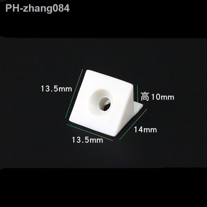 100pcs-45-degree-shelf-bracket-transparent-seperator-fixed-support-angle-buckle-furniture-pressing-fixing-piece-small-corner