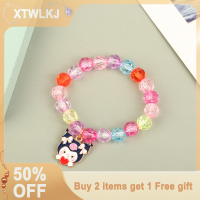 【XTWLKJ】 สร้อยข้อมือคาวาอิเฮลโลคิตตี้เมโลดี้การ์ตูนแมวน่ารักสร้อยข้อมือหัวใจเด็กผู้หญิงของขวัญเครื่องประดับนักเรียนพี่สาว