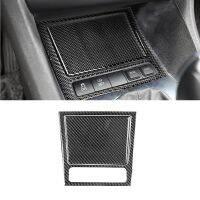 hot【DT】 6 MK6 2010 2011 2012 2013 Car Carbon Interior Console Shift Panel Ashtray Frame Cover Trim