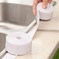 3.2 Meters Bathroom Shower Sink Bath Sealing Strip Tape White Self Adhesive Waterproof Wall Sticker For Bathroom Kitchen