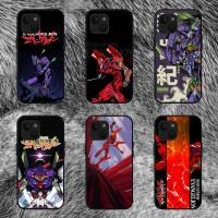 Neon G-Genesis E-Evangelions Anime Phone Case For iPhone 11 12 Mini 13 14 Pro XS Max X 8 7 6s Plus SE XR Shell Phone Cases