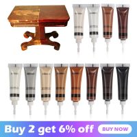 Wood Filler 12PCS Repair Kit Floor and Furniture Scratch Touch Up Restore for Floor  Table  Door  Cabinet Restore Wood Surface Flooring Accessories  A