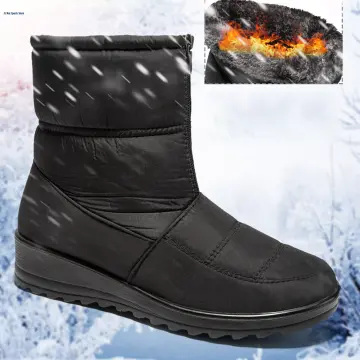 Womens Classic Snow Boots Super Warm Fur Lined Waterproof Winter Shoes  Outdoor Anti Slip Ladies Shoes