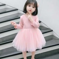 ZZOOI Baby Girls Dress Toddler Princess Cotton Dresses 1 To 6 Yrs Childrens Clothing 2022 Spring Autumn Kids  Gauze Costume