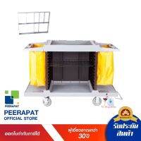 รถเข็นบริการห้องพัก รถเมด CSP-159 GUEST ROOM SERVICE CART GREY (D018)