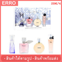 ?พร้อมส่ง? เซตน้ำหอมผู้หญิง 4 ขวด  Flower of story (25มล.*4ขวด) หอมสารสกัดจากธรมมชาติ ติดทน ขนาดพกพา สำหรับของขวัญ พร้อมกล่อง