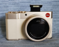 Leica C-Lux Light-Gold with Leica DC Vario-Elmar 24-360mm f/3.3–6.4 ASPH. 15x optical zoom lens 4K video 100 Mbit Bluetooth and Wi-fi Premium Compact Camera, Material number:19125, 1-inch sensor, 10 frames per second, BT and Wifi