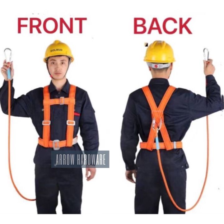 Body Harness Fall Protection Harness Half Body Safety Harness ...