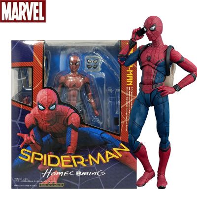 ZZOOI SHF Spider Man Action Figure Toys 15cm Spider-man:homecoming Spider Man Multi-accessories Movable Statue Model Doll Gifts