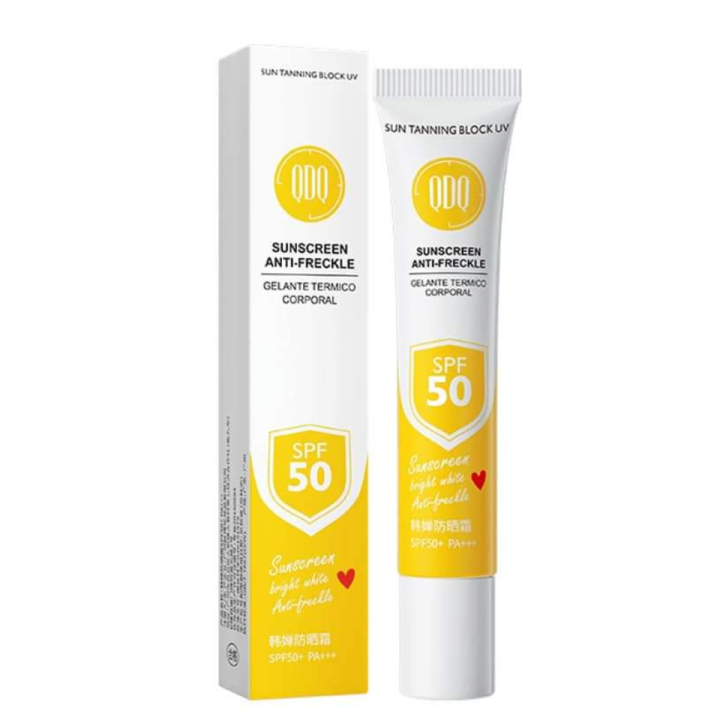 [AUTHENTIC] QDQ Sunscreen AntiFreckle SPF 50 (Face & Body) 100ml