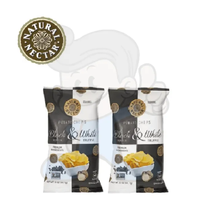 Natural Nectar Potato Chips Black Pepper & White Truffle (2 x 5oz