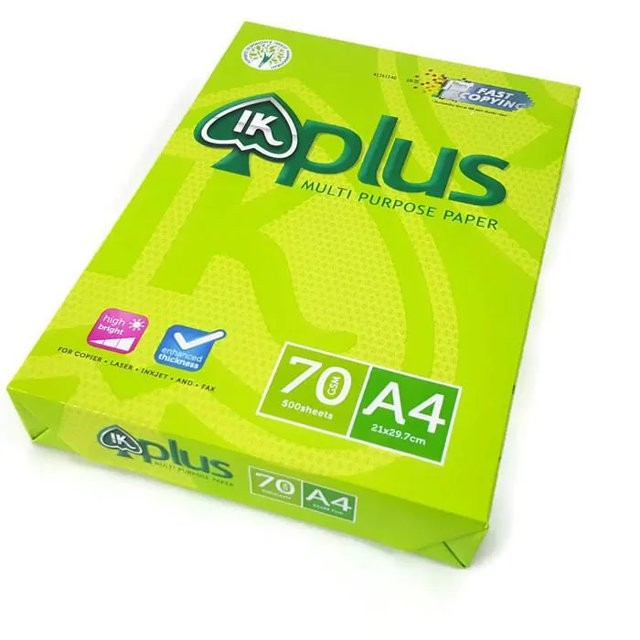 Giấy A4 Ik Plus – Nhập khẩu từ Indonesia