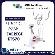 HÀNG CHÍNH HÃNG Xe Đạp Tập Thể Thao 2 trong 1 Azaki Everest ET570 - BẢO