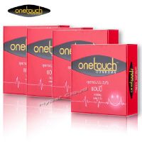 One Touch วันทัช แฮปปี้ ผิวเรียบ ขนาด Condom 52 มม (4 กล่อง)