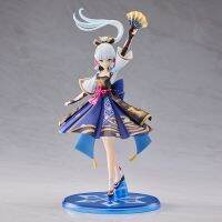 Cosetteme Genshin Impact Ganyu Kamisato Ayaka Hu Tao Action Figure Manga Figurine Figuras Anime 16-28cm Collection Model Gift for Kids