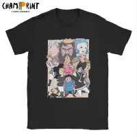 Vintage Ousama Ranking Characters Ranking Of Kings Anime T-shirts Men Pure Cotton T Shirts Bojji Kage Tee Shirt Summer Tops - T-shirts - AliExpress