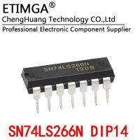 5PCS/LOT 74LS266 SN74LS266N DIP-14 Logic Gate and Inverter XOR Non-in-line WATTY Electronics