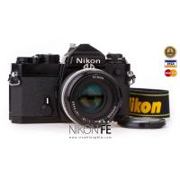 ขายกล้องฟิล์ม NIKON FE Black ค.ศ.1978 (s/n3387976)