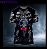 Night Ghost Skull 3D T Shirt