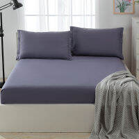 Purple hot-selling solid color household bed hat Simmons mattress protective ,cute bed sheets