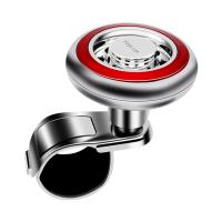 【CW】Car Knob ยืดหยุ่นติดตั้งง่าย Spinner Rotation Anti-Slip Universal Silicone Steering Wheel Booster Tool Handle Grip