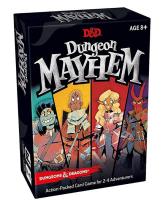 Family Fun Board Game Playing Card Dungeones Mayhem Card Game Family Parent-Child Party Board Game Card Gift for Baldurs Gate