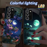 MG เคสโทรศัพท์แก้ว LED สำหรับ OPPO เคสโทรศัพท์ Reno9/9pro Reno4se 4pro Reno6pro Reno5plus + Reno7se Reno 7Lite Reno8proplus/ค้นหา A2306042 X5Pro