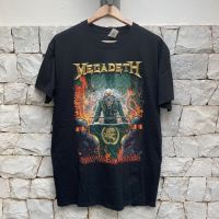 New Fashion Shirt MEGADETH TOUR เสื้อยืดฝ้ายฤดูร้อน