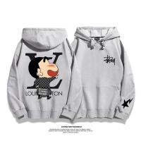 Ready Stock แฟชั่นผู้หญิงเสื้อผ้าเสื้อกันหนาวตัวการ์ตูนระบายอากาศคุณภาพสูง unisex hoodie เสื้อฮู้ด