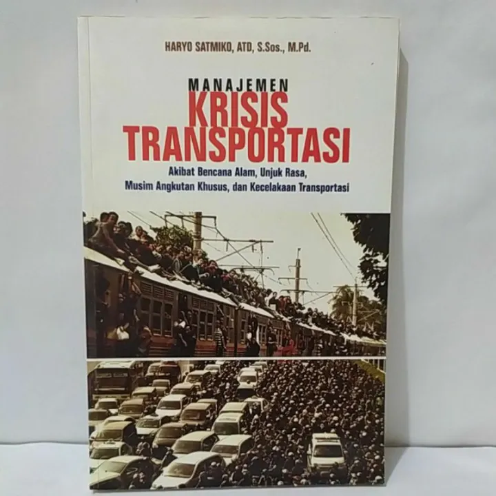 BUKU MANAJEMEN KRISIS TRANSPORTASI | Lazada Indonesia