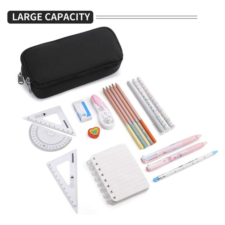 big-capacity-pencil-case-oxford-storage-pouch-marker-pen-case-simple-stationery-bag-school-office-organizer