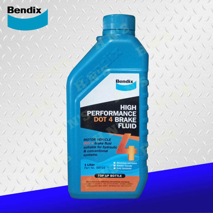 Bendix High Performance DOT 4 Brake and Clutch Fluid 1L Lazada PH