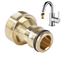 Universal Kitchen Tap Adapters Brass Faucet Tap Connector Mixer Hose Adaptor Basin Fitting Garden Watering Tools Faucet Adapters