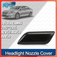 Rtomo ไฟหน้าที่ล้างโคมไฟฝาครอบหัวฉีดสำหรับโตโยต้า CAMRY AURION 2012 2013 2014ไม่ทาสีไฟหน้าสเปรย์น้ำแร่ OEM หมวกเจ็ท: 85045-06020 85044-06020