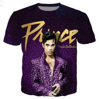 2023 In stock  Design T Shirt Men/women Hip Hop Singer Prince Rogers Nelson 3D Printed T-shirts Harajuku Style t shirt Streetwear Tops，Contact the seller to personalize the name and logo