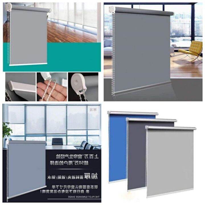 Roller Blinds for Windows Blackout Filtering Day and Night Lazada PH