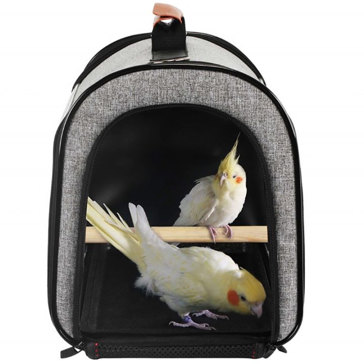 multifunctional-birdกระเป๋าเดินทางแบบพกพาpetนกนกแก้วcarrier-breathable-go-outกรงสำหรับเดินทางขนาดเล็กกระเป๋าใส่สัตว์