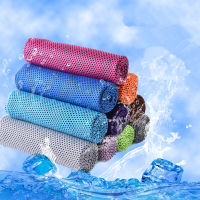 Double layer 80*30cm microfiber sports Instant Cooling towel gym Face swimming Towel fitness ice Cool yoga Towel